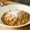 Risotto de ceps amb parmesà