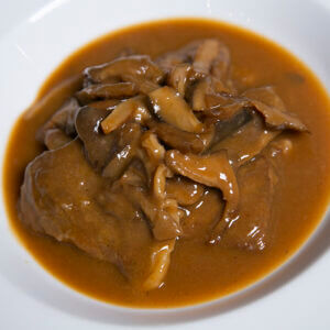 Fricandó amb bolets